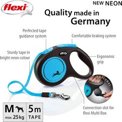 New Neon Tape 5m Blue, Medium
